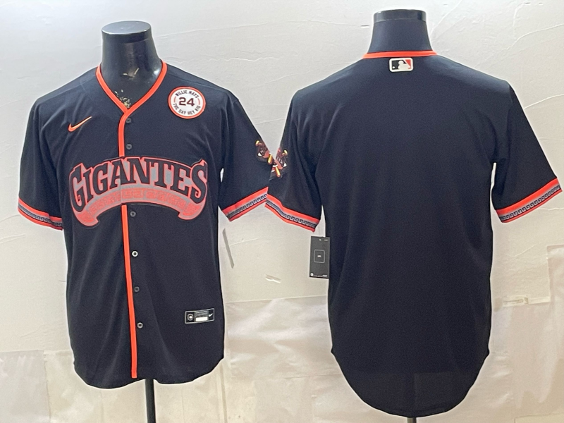 2026 Men Nike San Francisco Giants blank black Game MLB Jersey 0401006-0